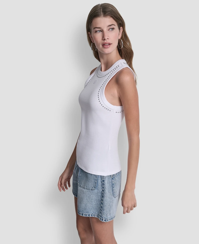 Dkny Jeans Women's Crewneck Tank Top