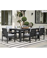 Sienna 6-Pc. Aluminum Outdoor Dining Chair Bundle Set, Created for Macy's