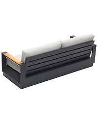 Sienna 87" Aluminum Outdoor Sofa, Created for Macy's
