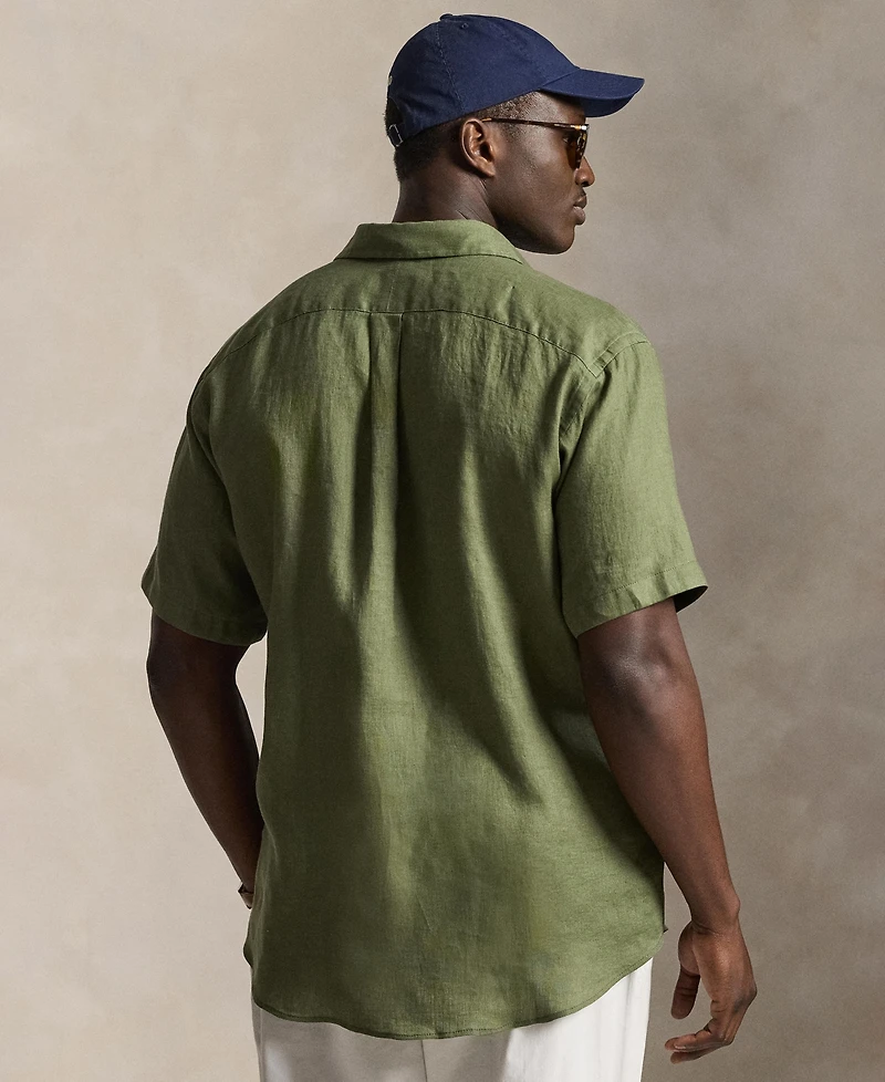 Polo Ralph Lauren Men's Big & Tall Linen Shirt