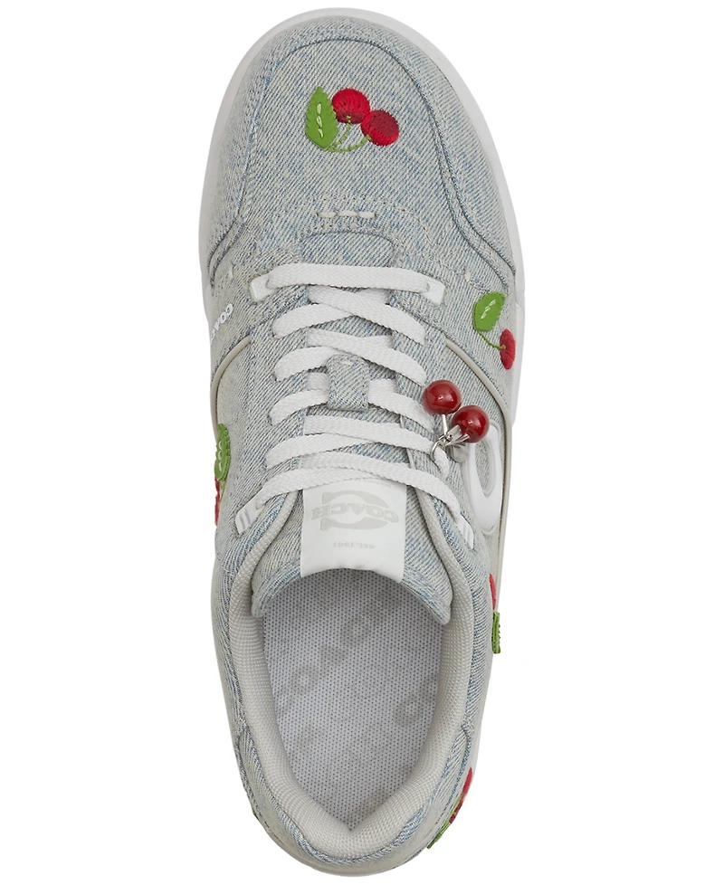 Coach Women's Soho Cherries Round Toe Sneakers