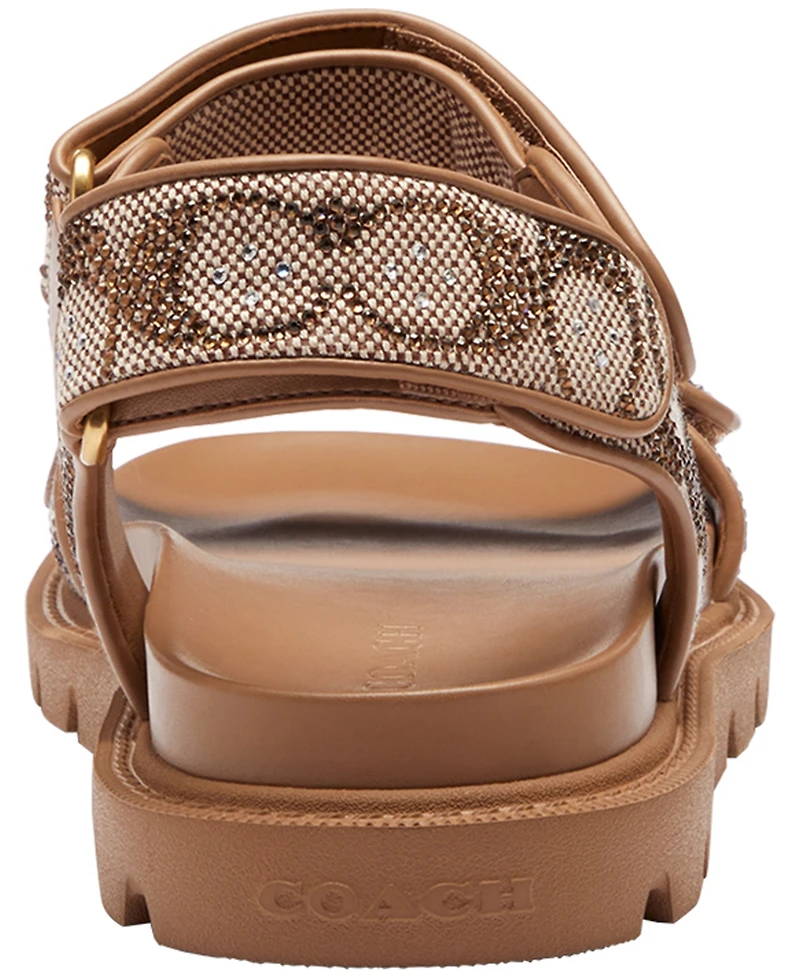 Coach Women's Brynn Round Toe Sandals