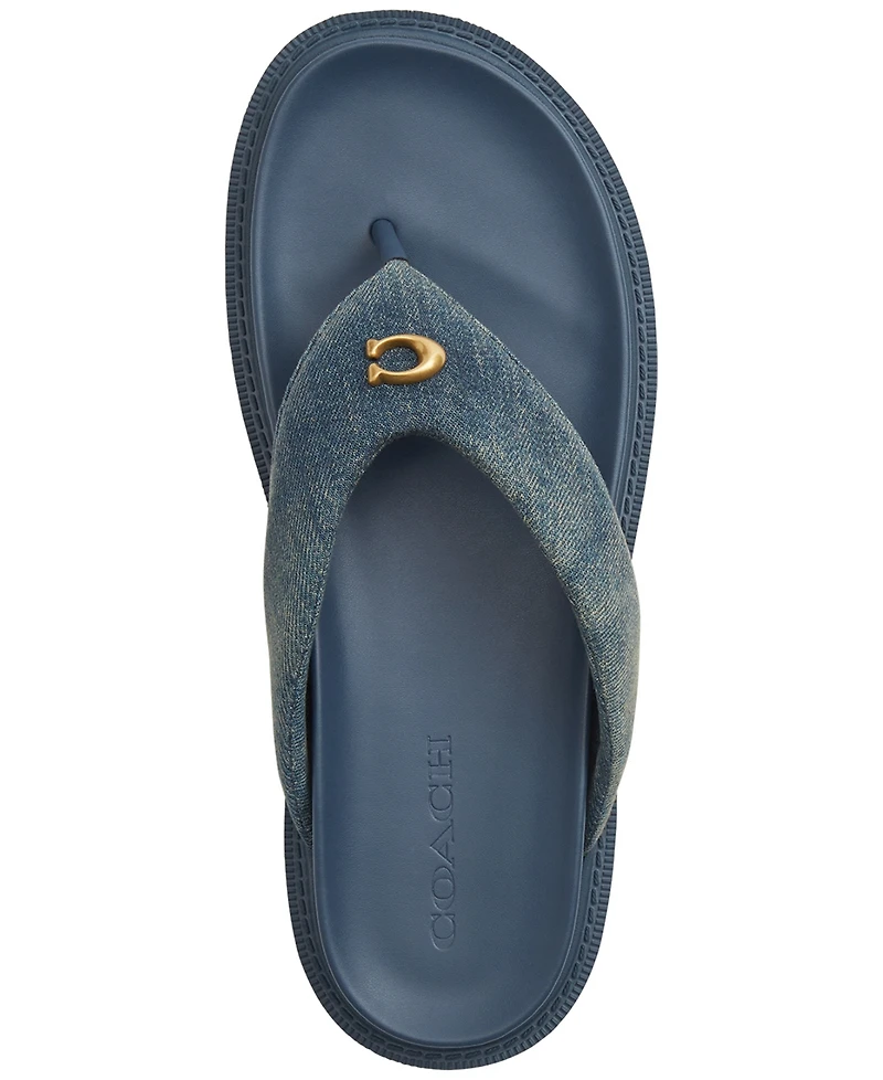 Coach Women's Brynn Slip-On Thong Sandals