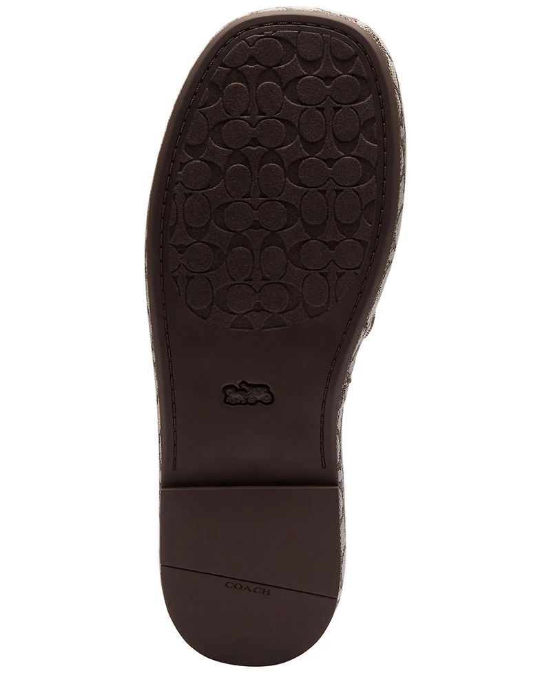 Coach Women's Sculpted C Platform Slide Sandals