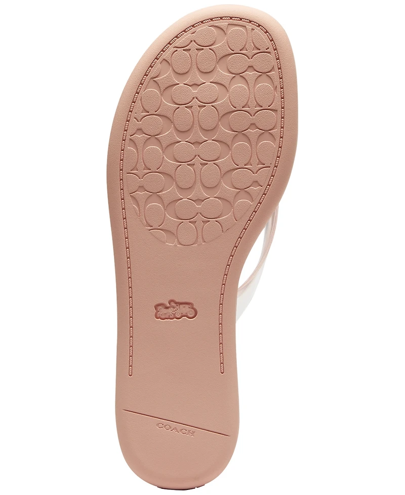 Coach Women's Jelly Slip-On Sandals