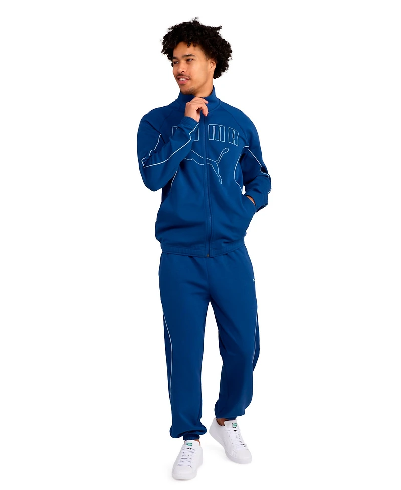 Puma Men's Sport Track Double-Knit Full-Zip Jacket