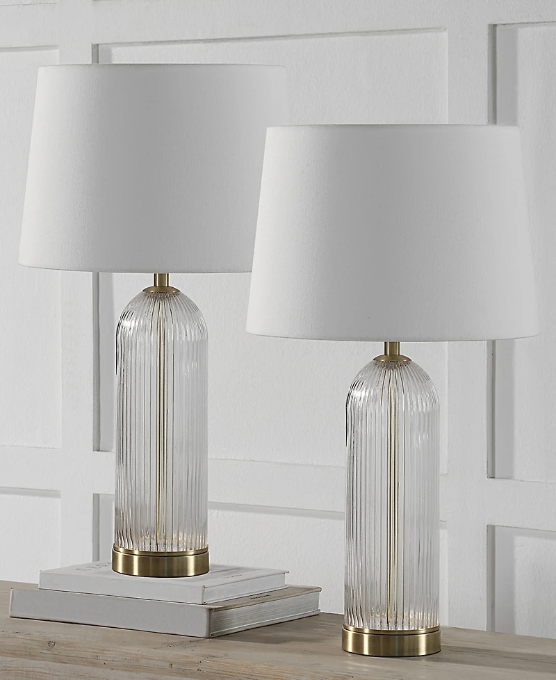Ren Wil Ocala Glass Table Lamp, Set of 2