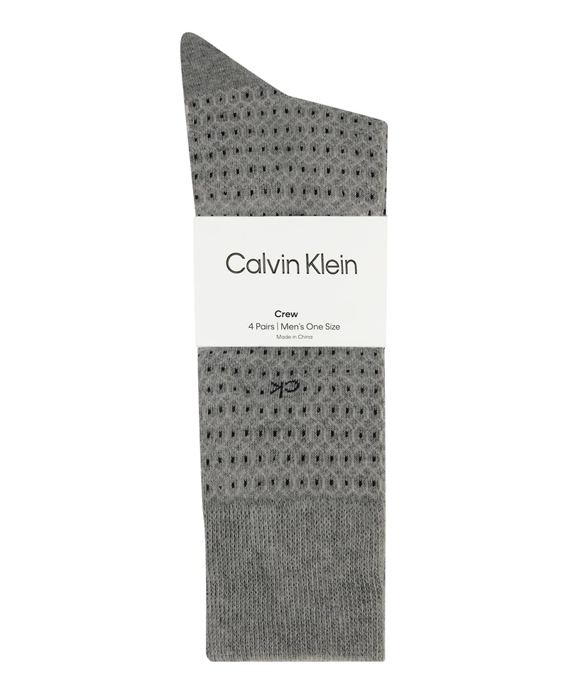 Calvin Klein Men's Cotton Dress Crew Socks