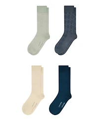 Calvin Klein Men's 4-Pk. Crew Dress Socks