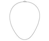 Curata Jewelry Solid 950 Platinum 1.3mm Polished Rolo Chain Necklace 16-24 Inch Chain Necklace