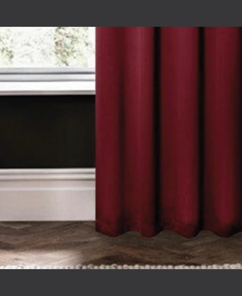 Rt Designers Collection 100% Polyester 250 Gsm Riley 100% Blackout Grommet Panel 54" x 84