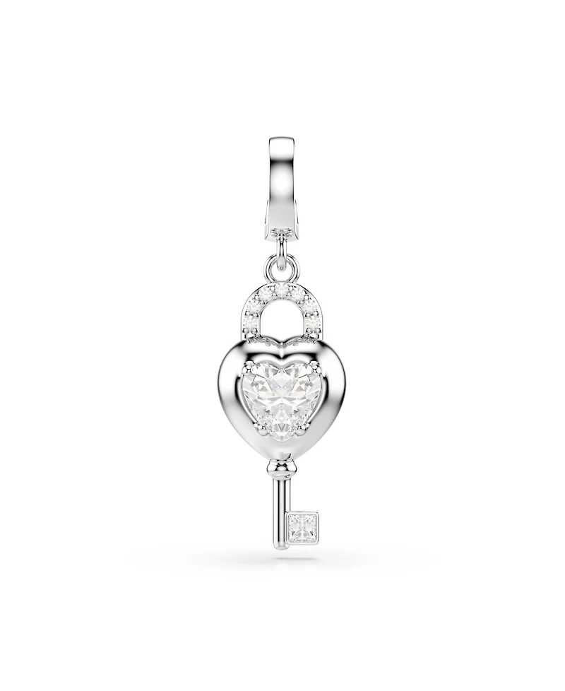 Swarovski Mixed Metal Heart Key Idyllia Charms