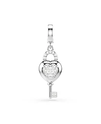 Swarovski Mixed Metal Heart Key Idyllia Charms