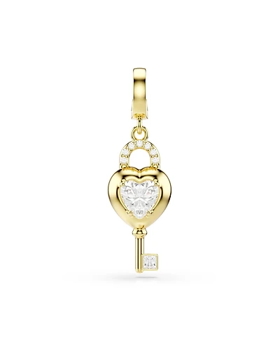 Swarovski Mixed Metal Heart Key Idyllia Charms