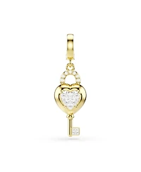 Swarovski Mixed Metal Heart Key Idyllia Charms