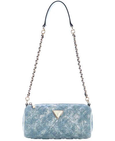 Guess Giully Ii Small Zipper Barrel Bag