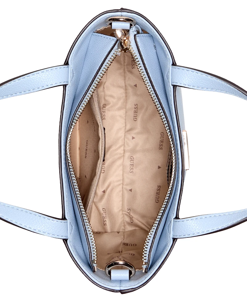 Guess Lucci Small Top Zip Tote Bag