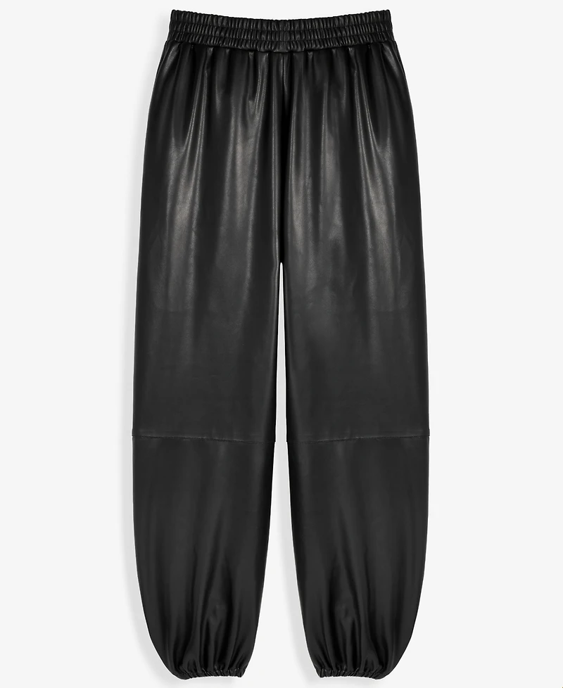 I.n.c. International Concepts Women's Faux-Leather Balloon Pants, Macy's Exclusive