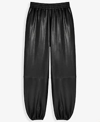 I.n.c. International Concepts Women's Faux-Leather Balloon Pants, Macy's Exclusive