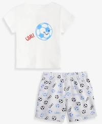 First Impressions Baby Boys 3m 24m Mix Soccer Ball T Shirt Printed Shorts Macys Exclusive