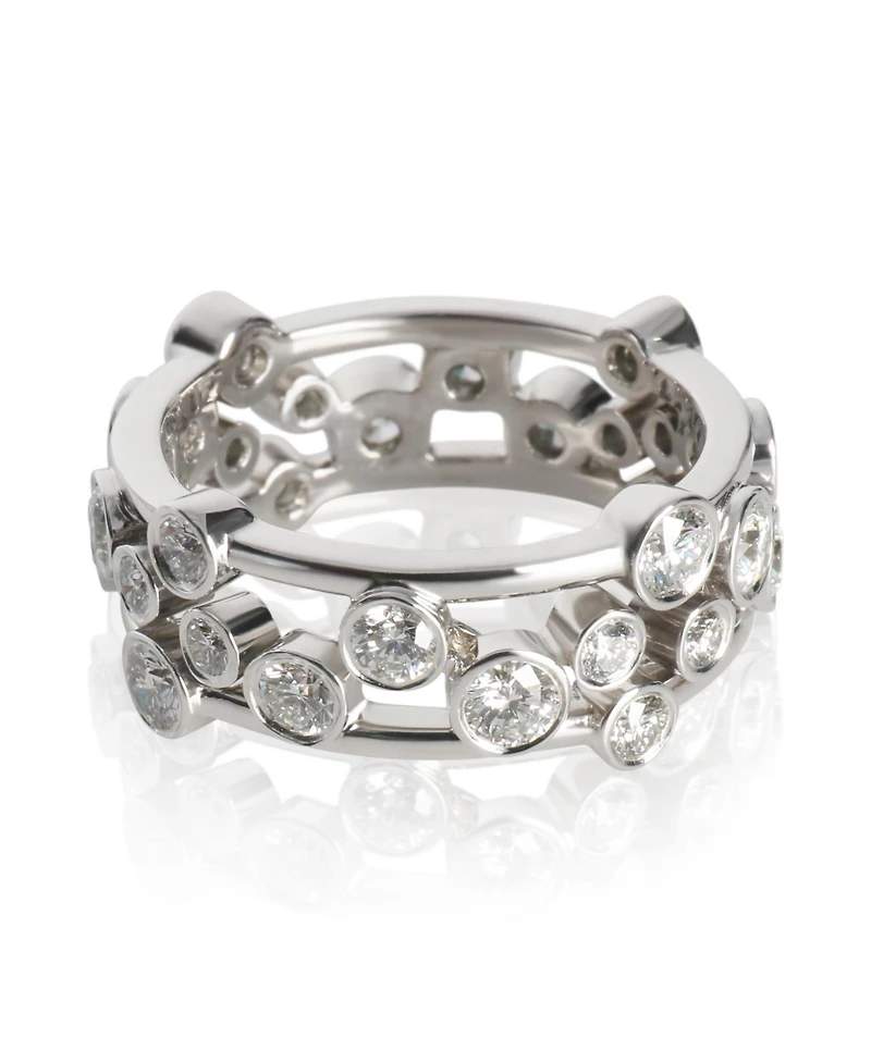 Tiffany & Co. Platinum Diamond Bubbles Ring