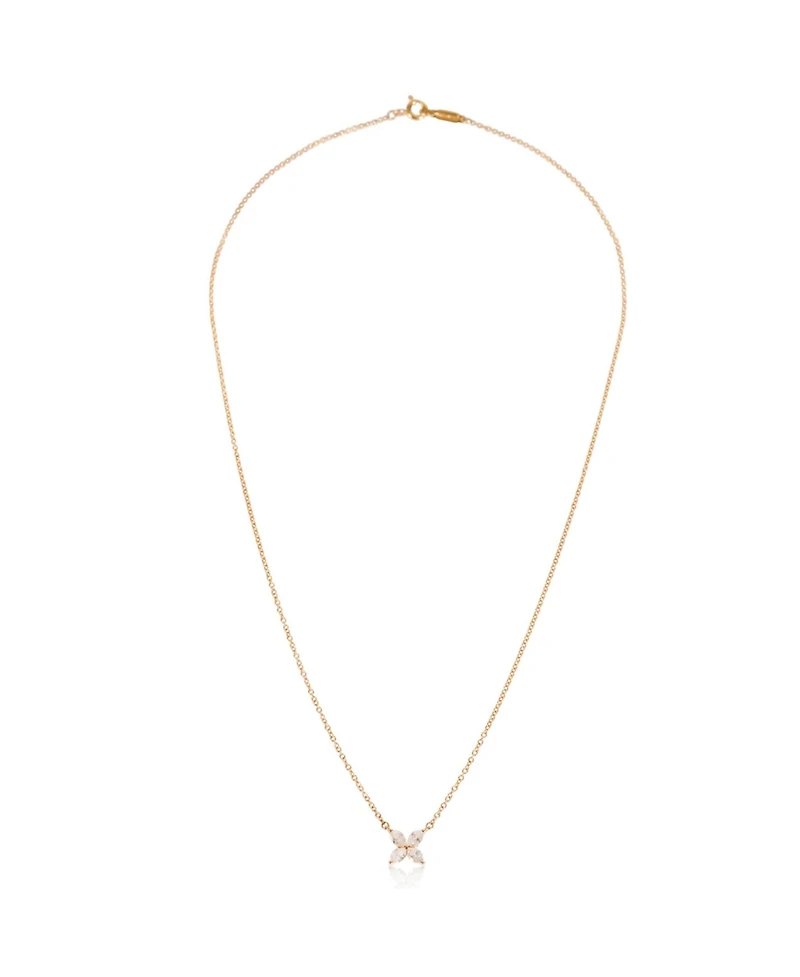 Pre-Owned Tiffany & Co. Diamond Small Model Victoria Pendant