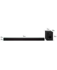 iLive 2.1-Channel 37-inch Soundbar with Wireless Subwoofer, ITBSW399B