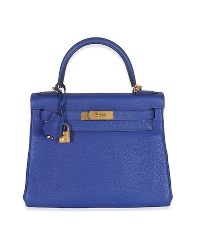Pre-Owned Hermes Electrique Togo Retourne Kelly 28 Ghw
