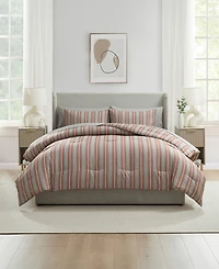 Nestl Luxury Soft Modern Striped Design -Pc. Comforter Set