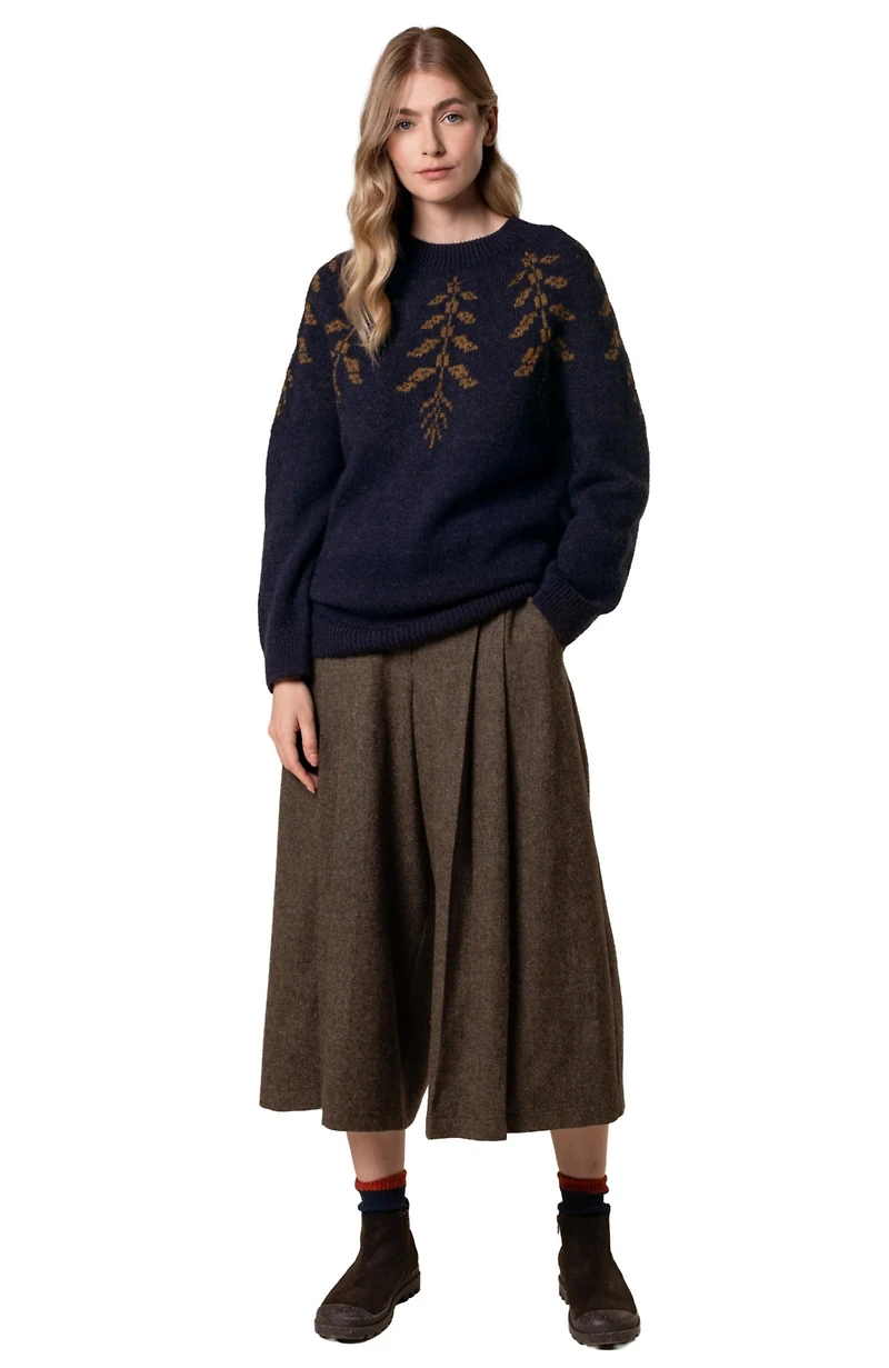 Celtic & Co. Women's Botanical Fair Isle Sweater