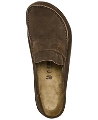 Birkenstock Men's Naples Wrapped Suede Casual Clogs from Finish Line