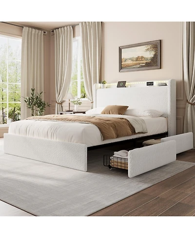 gaomon Platform Bed Frame