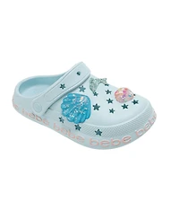 Bebe Big Girls Comfort Eva Clogs - Slip On Comfy Shoes with Sea Life Charms
