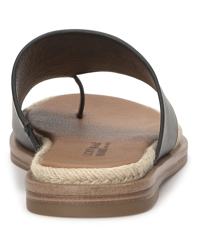 Lucky Brand Women's Kihly Hooded Toe Ring Flat Sandals