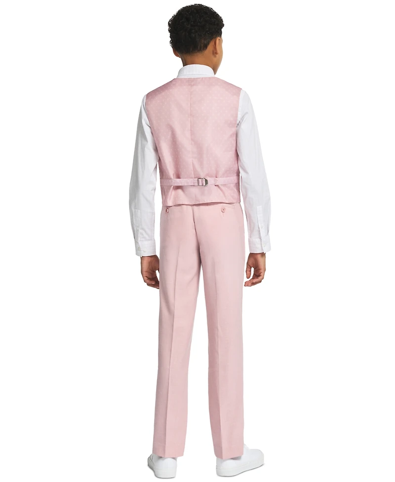 Calvin Klein Boys' 8-20 Stretch Mini Texture Vest