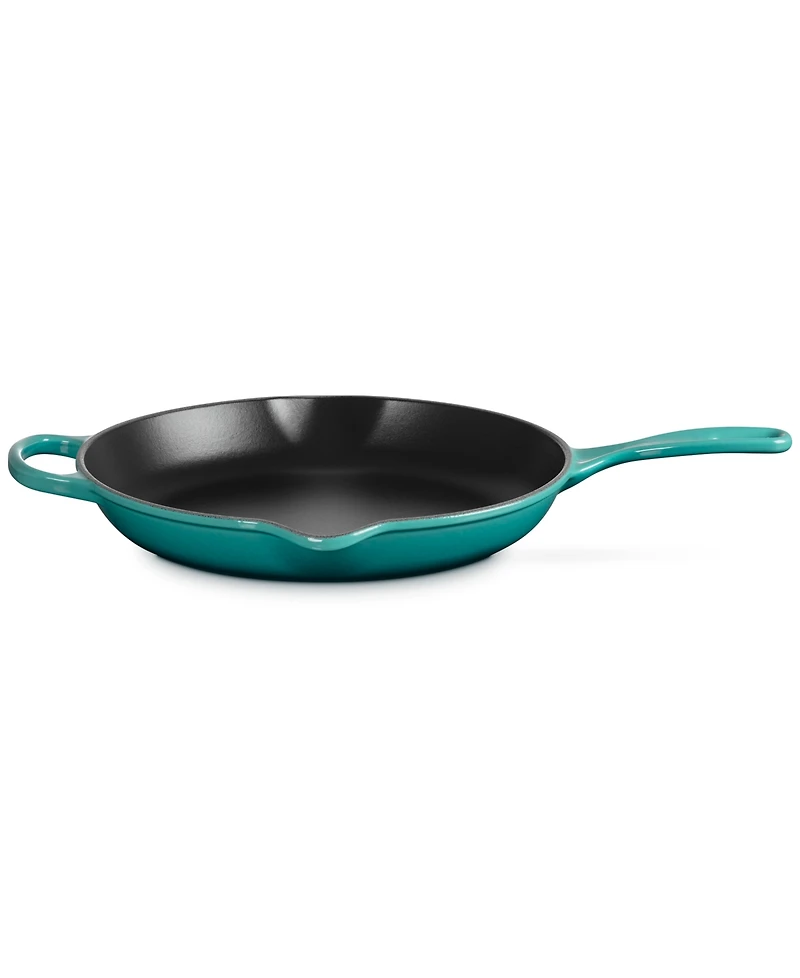 Le Creuset Enameled Cast Iron Skillet with Helper Handle, 11.75"