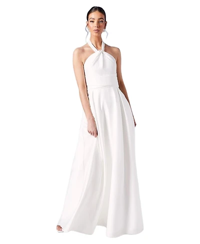 Coast Women's Satin Halterneck Wedding Dress