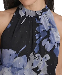 Calvin Klein Women's Novelty Halter Neck Top