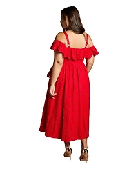 Coast Women's Broderie Midi Dress