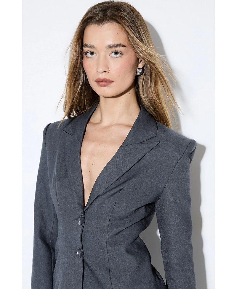 MissPap Women's Premium Single Breasted Blazer