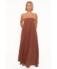 Petal and Pup Women's Como Strapless Maxi Dress