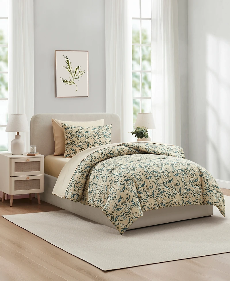 Nestl Luxury Soft Biomorphic Design 5-Pc. Comforter Set