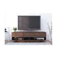 Nexera 60-Inch Tv Stand With 3-Drawers.