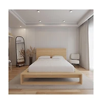 Nexera Torino Headboard and Slatted Bedframe.