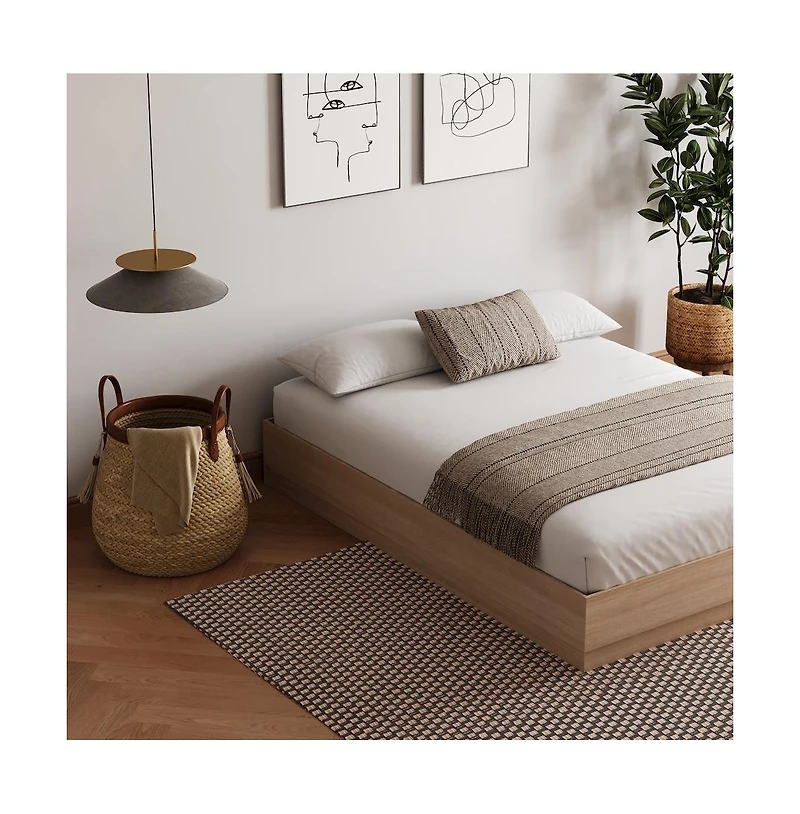 Nexera Milano Platform Bed Frame