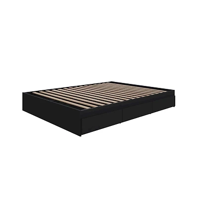 Nexera 3-Drawer Storage Bed Frame Queen