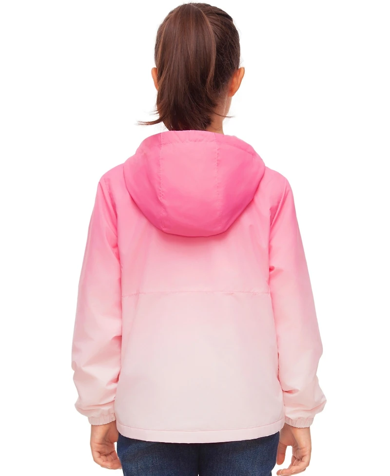 Rokka&Rolla Girls Lightweight Fleece-Lined Windbreaker