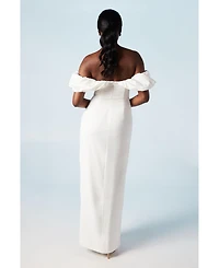 Coast Women's Corset Sleeve Wedding Dress