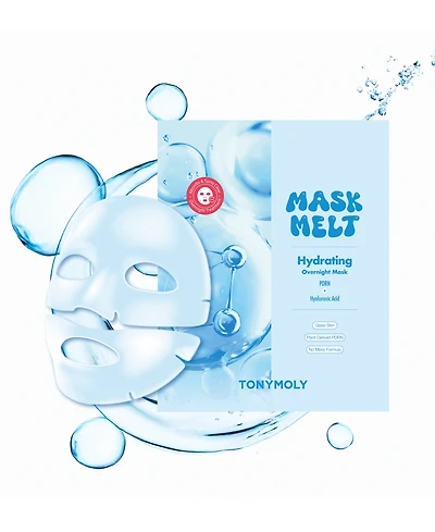 Tonymoly Mask Melt Hydrating Overnight Hydrogel Mask, 1.30 oz.