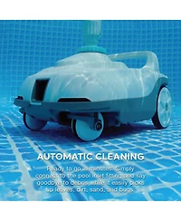 Intex ZX100 Automatic Pressure Side Swimming Pool Cleaner w/Hose & Converter